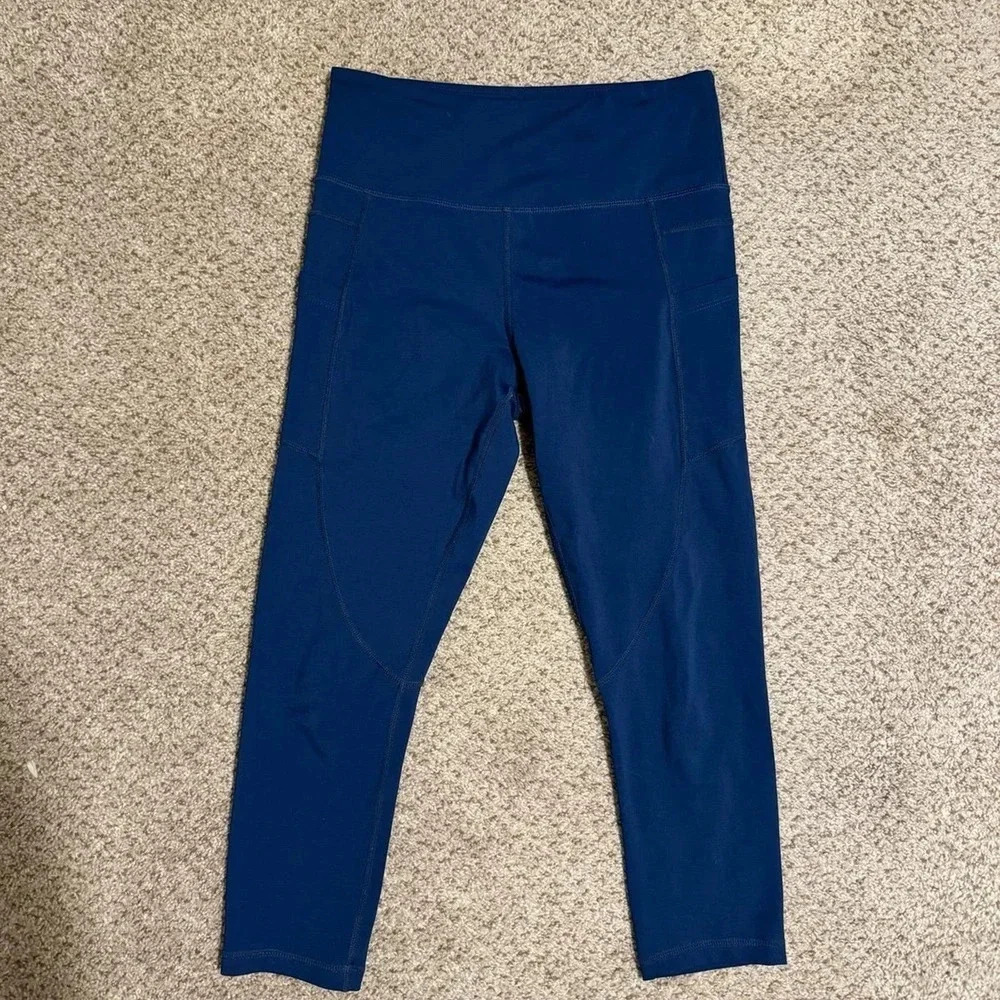 Zyia Leggings Navy Blue Size 6-8